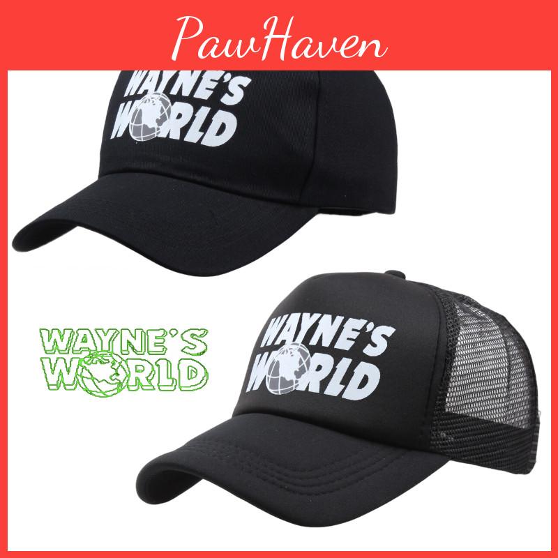 Printed Waynes World Baseball Cap Outdoor Cotton Sun Protect Unisex Hat Casual