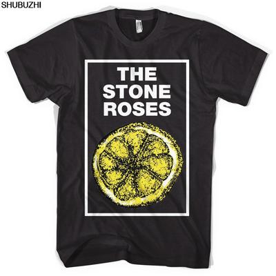 Nouveau Rétro The Stone Roses Lemon T-shirt Unisexe homme t-shirt été coton t-shirt homme sbz4336
