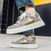 Men Breathable Mesh Board Shoes Hollow Casual Sneakers Lightweight Summer Walking Shoes Daily Comfort 39 To 44