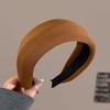 Women Headband Non-woven Fabric Wide-brimmed Headband Washing Face Makeup Small Face Hair Hoop Hair Accessory