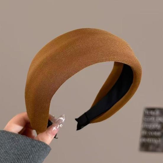 Women Headband Non-woven Fabric Wide-brimmed Headband Washing Face Makeup Small Face Hair Hoop Hair Accessory