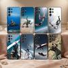 W-Wingsuit F-Freedom Phone Case For Samsung S26,S25,24,23,22,30,21,10,9,Ultra,Plus,Lite,FE Soft Black Case