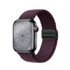 S11 Magnetic Loop Nylon Woven Band for Apple Watch S10/S9/8/7 45mm Stretchy Breathable Sport Strap
