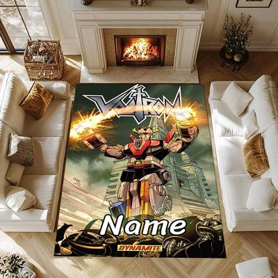 Transformers Fans (4) Customize Your Name Rug, Office Chair Cushion, Home Bedroom Living Room Gift.