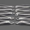 Kit de clești pentru extracție dentară pentru adulți/copii Instrumente chirurgicale dentare Extractoare Forceps Extractoare rădăcină dinți Grad profesional
