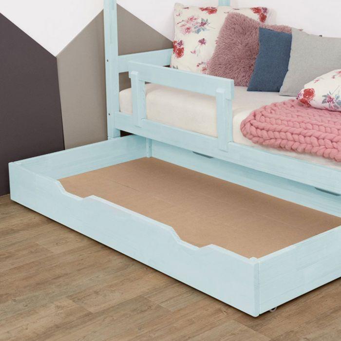 Bed Drawer 80 X 180 BUDDY - Light Blue
