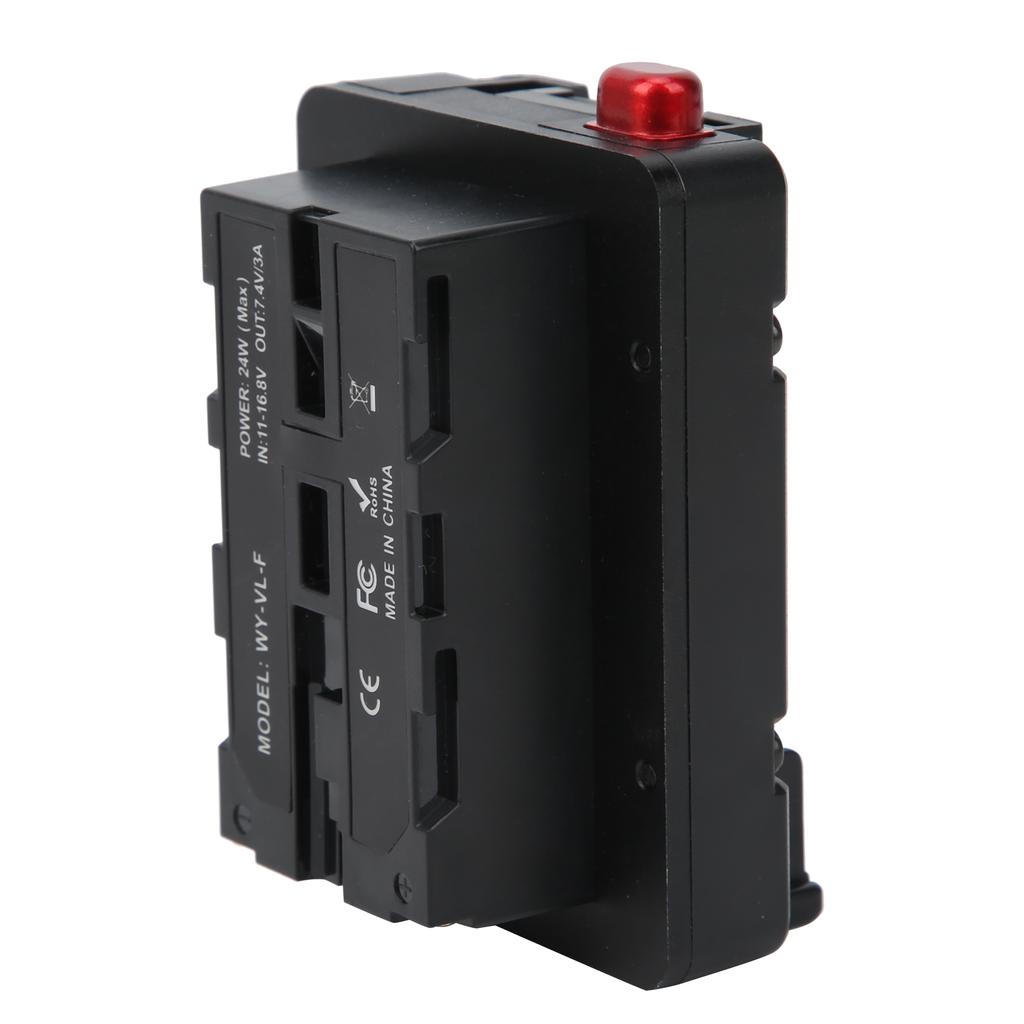 V Mount Battery to NPF Adapter VLock Dtap Battery Plate Adapter for Monitor Fill Light