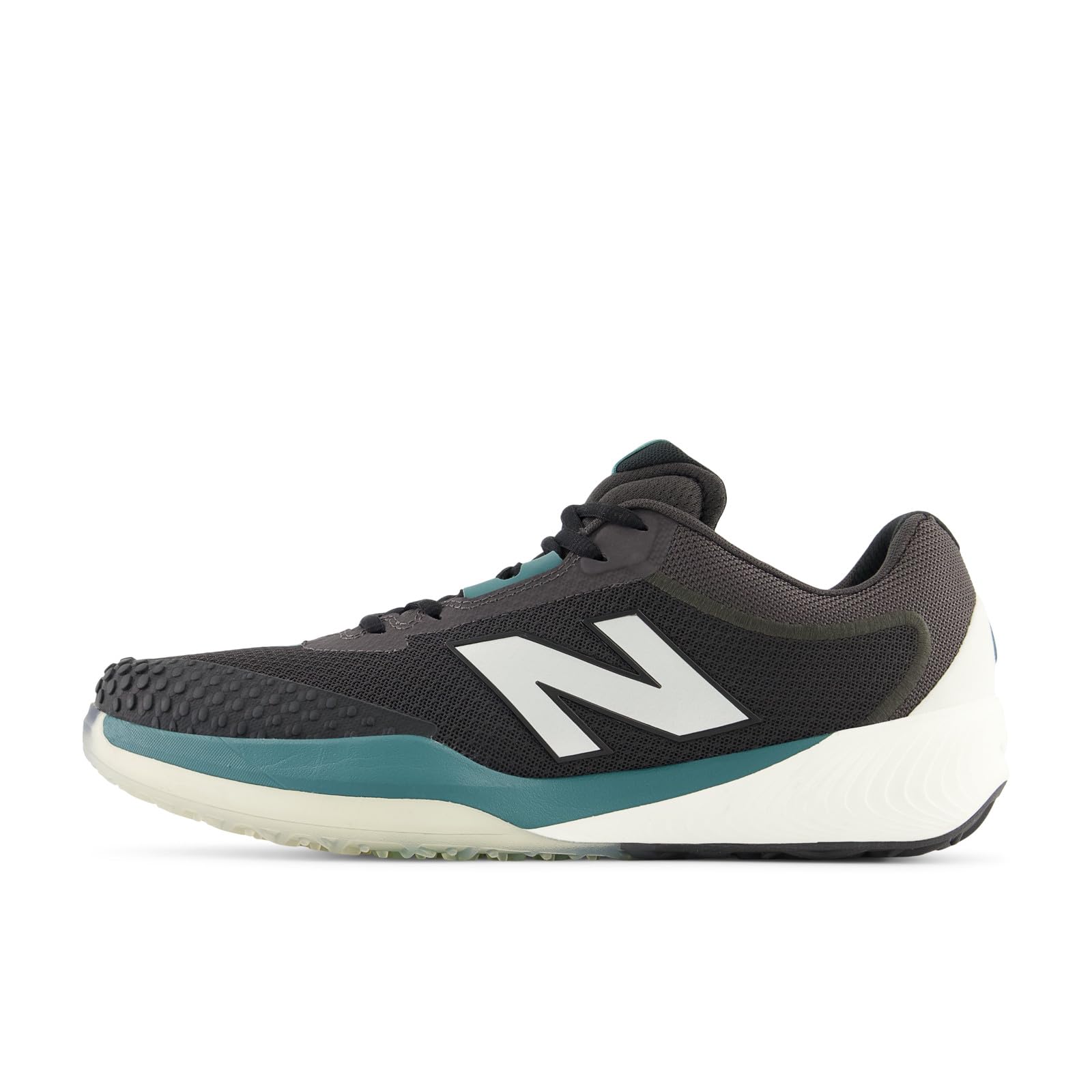 

New Balance 996 v6 MCO996 Tennis Shoes for Size 4E Men s Omni-Clay Courts, Black/Green, 25.5cm,