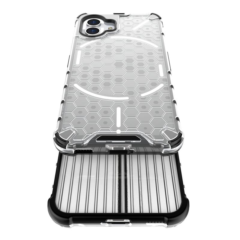 For Nothing Phone (2) Case Luxury Transparent Shockproof Armor Phone Cases For No Thing Phone2 NothingPhone 2 Hard PC Back Cover