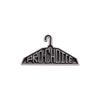 Unique Hanger Black Design Metal Brooch Pin Featuring Cute Cartoon Characters For Trendy Fashion