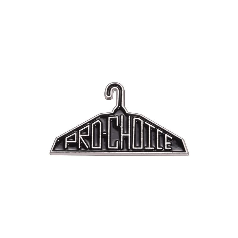Unique Hanger Black Design Metal Brooch Pin Featuring Cute Cartoon Characters For Trendy Fashion
