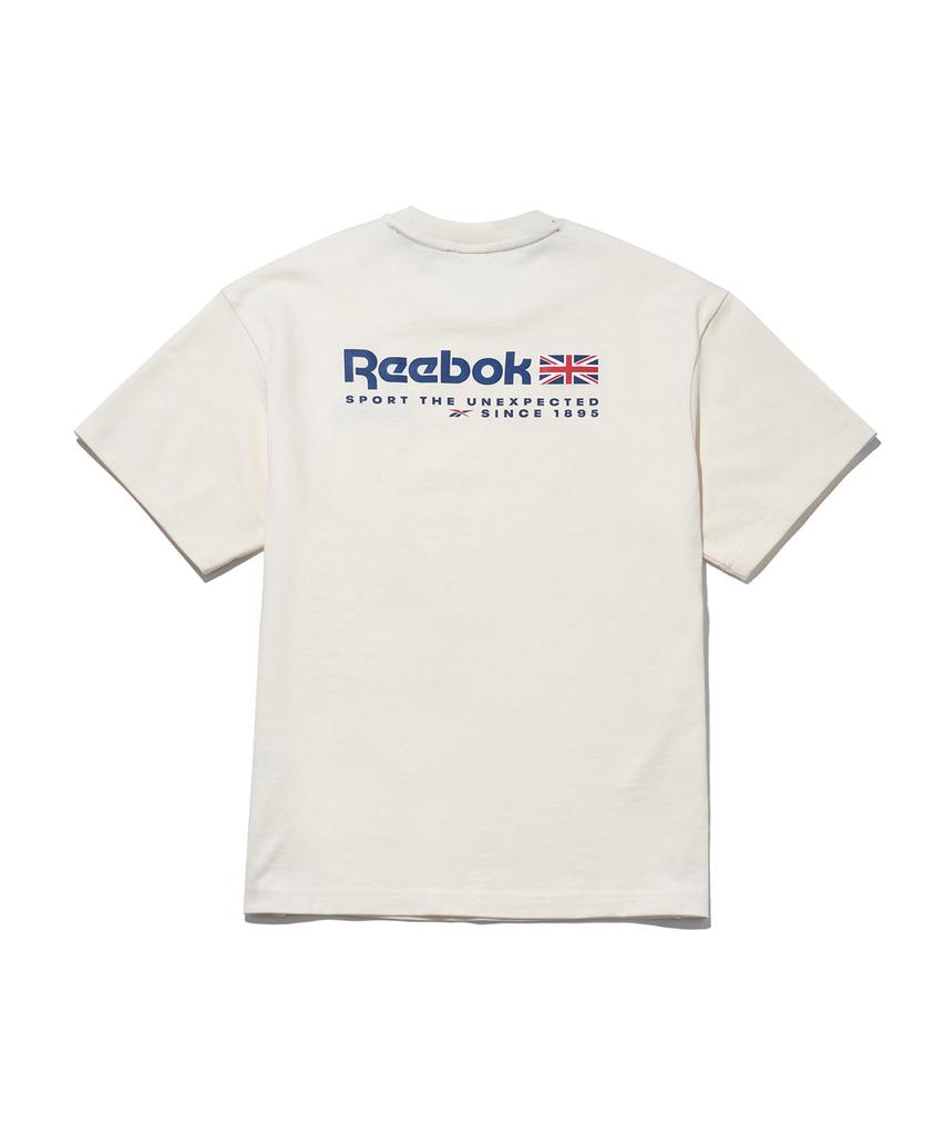Reebok Union Jack T-Shirt - Ivory