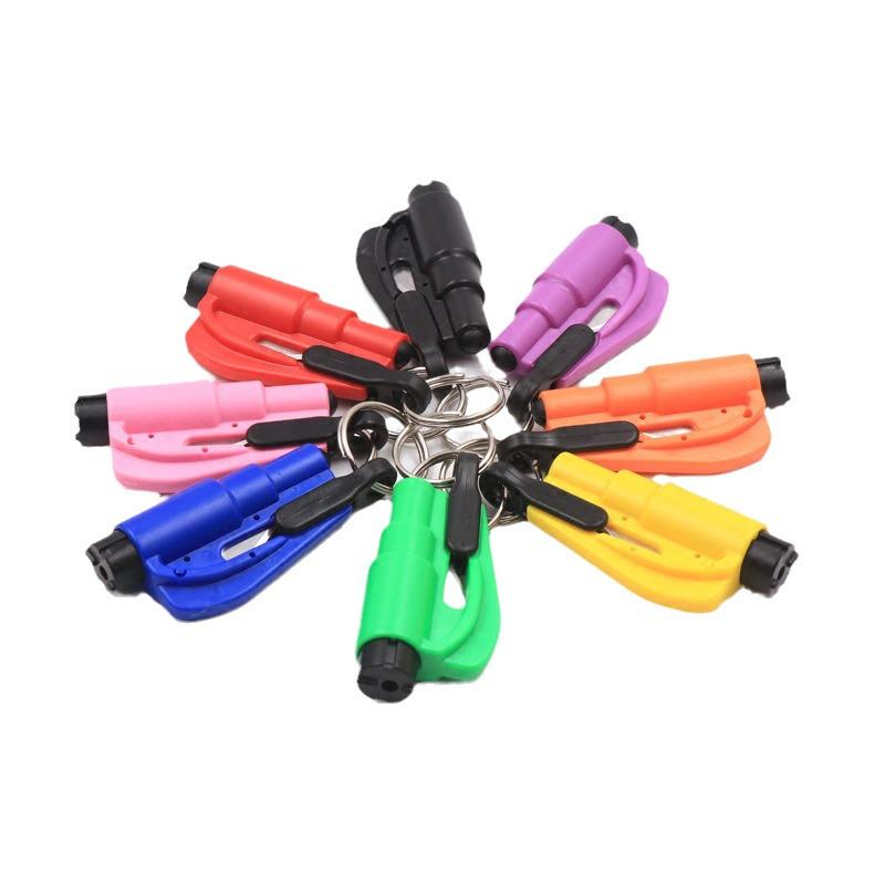 Multi-Functional Car Escape Hammer: Compact 3-in-1 Glass Breaker and Window Emergency Tool