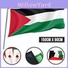 Large 5 X 3 Ft Palestine Flag Eye-catching Design Perfect For Palestinian Supporters