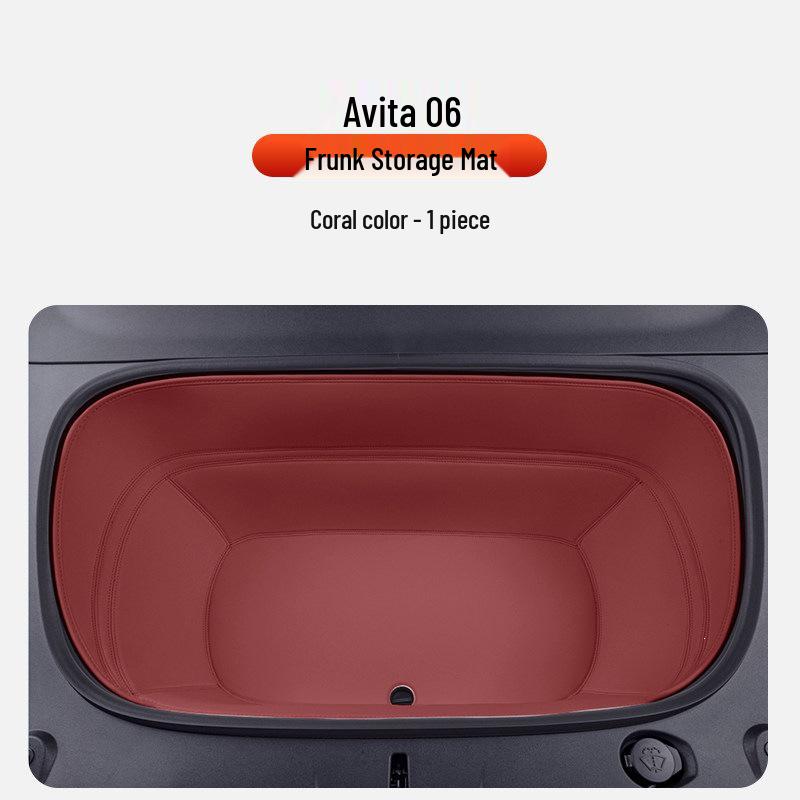 Shunyi Trunk Mat Set for Avatr 06 - Front TPE & Rear Leather Storage