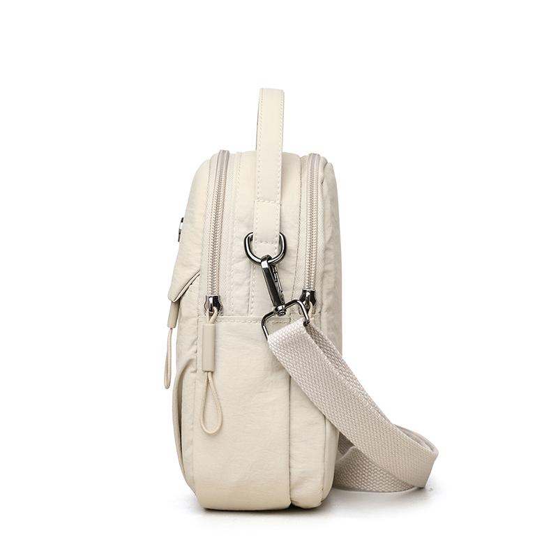 Women's Solid Color Handbag Nylon Shoulder Bag