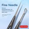 1/2Pcs Acne Needle Blackhead Clip Remover Extraction Popper Pore Black Head Cleaner Face Skin Care Deep Cleansing Needle Tool
