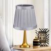 6PCS Clip On Design Lamp Cover 4.3 inch Height Small Lamp Shades Unique Lampshade  Table Lamp