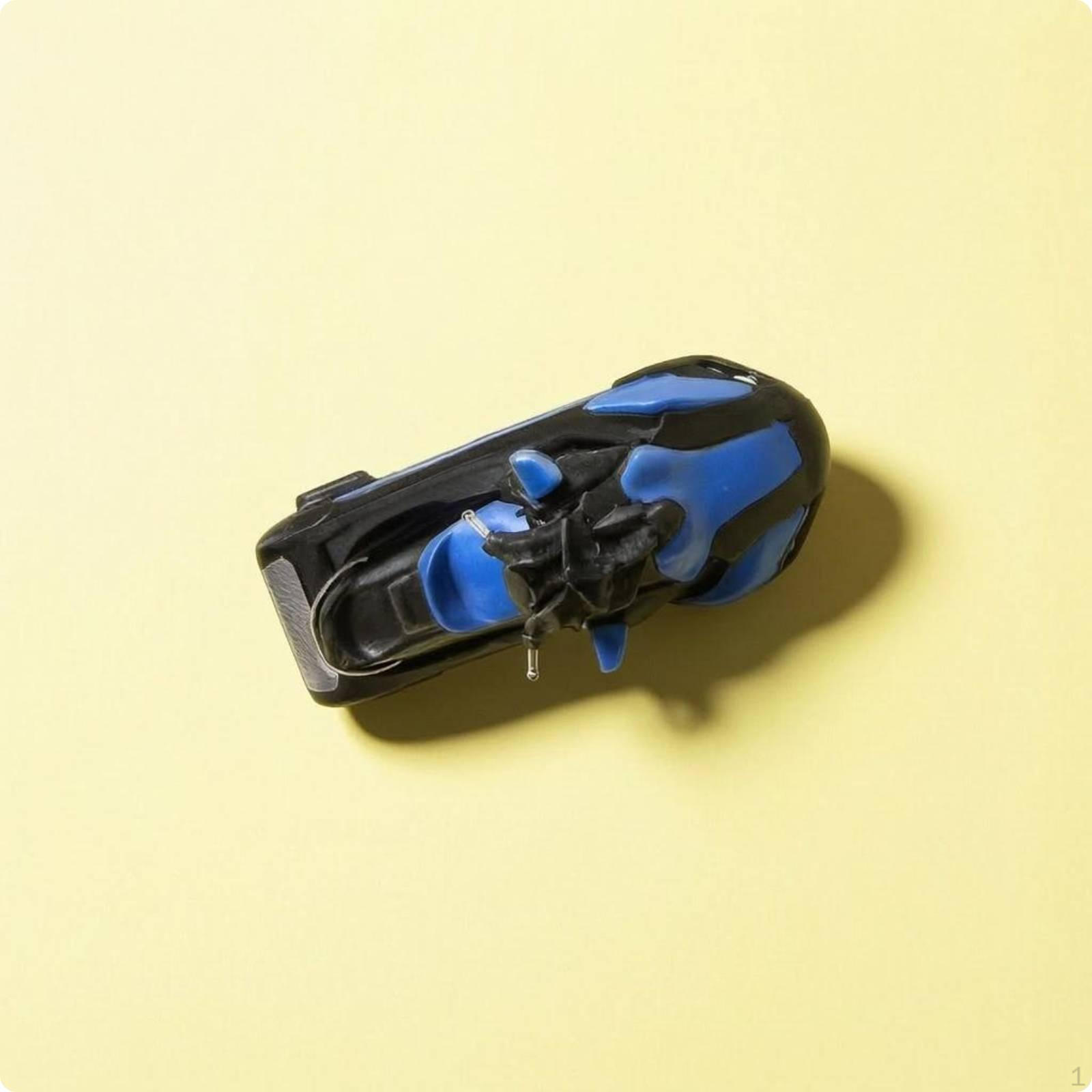 Motorcycle Boat Model Aerodynamic Resin Black for Collectors Green Motorboat Blue Motorboat