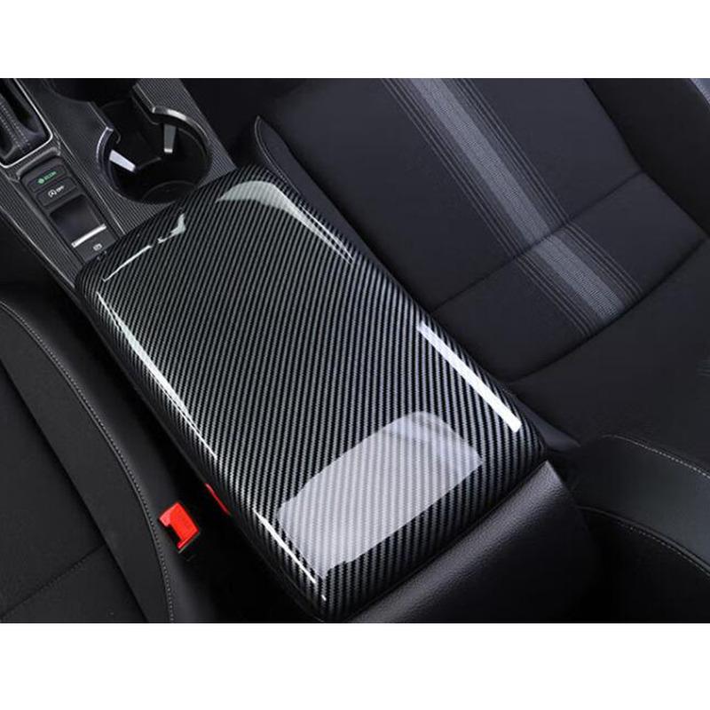 Interior Center Console Seat Armrest Box Panel Cover Accessories ABS Plastic Decoration For Honda Civic 11th Gen   2024