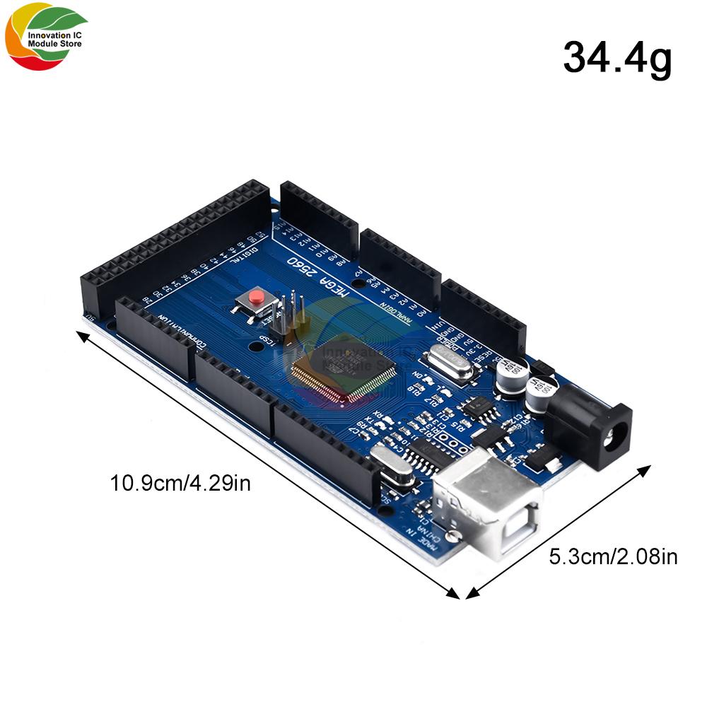 Mega2560 R3 Serie quadratischer Anschluss MEGA2560 R3 CH340G Motherboard ohne Verkabelung