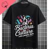 Funny Biology Bacteria and Microbes Selfie Petri Dish Cellfie Graphic Tshir100 Cotton Short Sleeve Humor Style Outdoor Tshirt