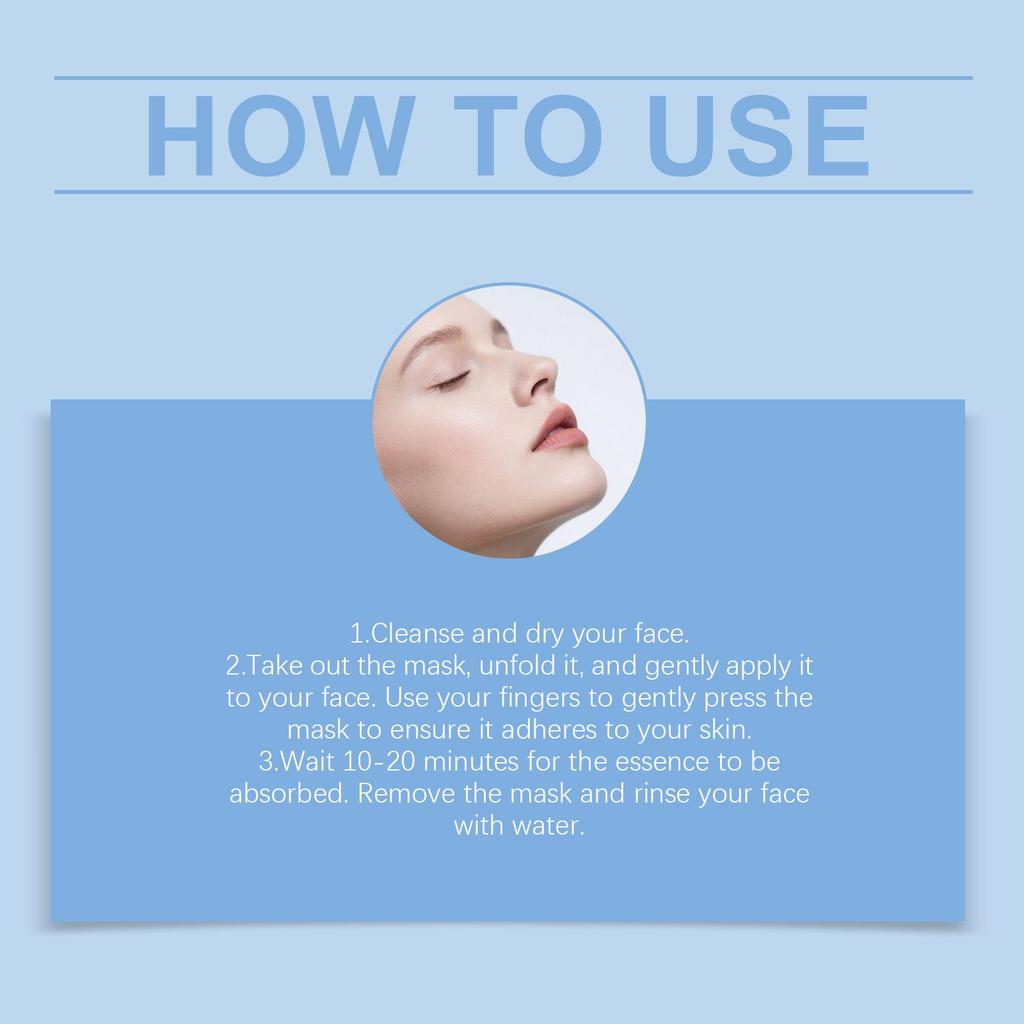 HOYGI Hydrating Brightening Mask for Dry Skin - Moisturizing & Glow Enhancing.