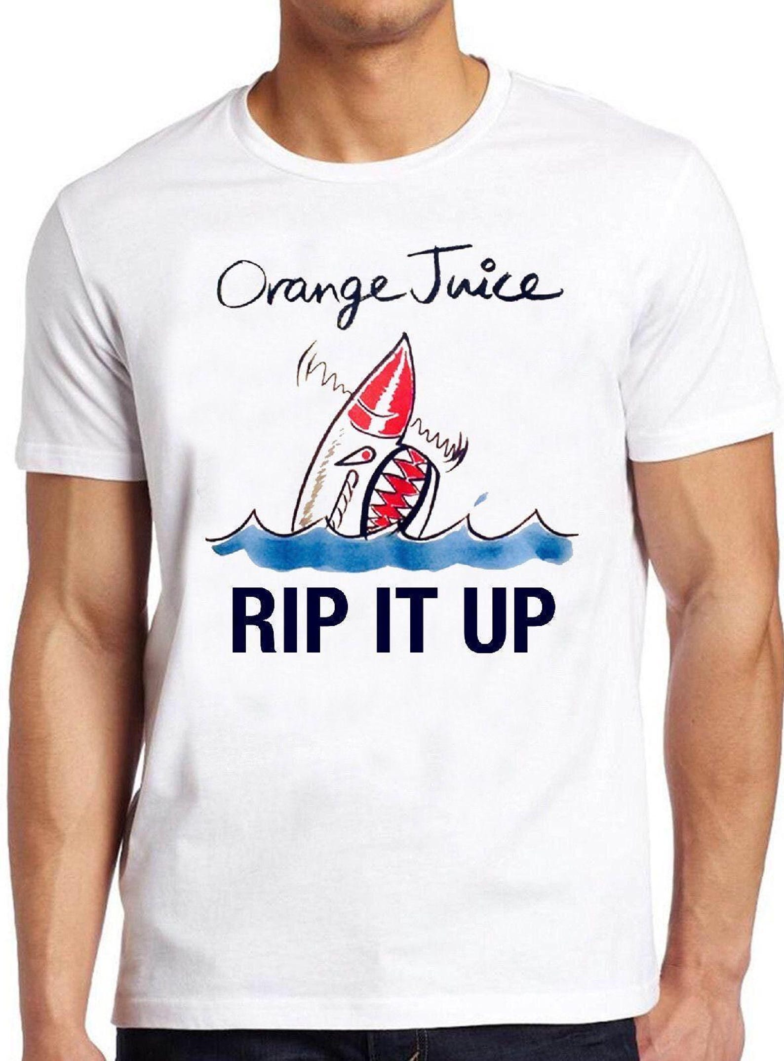 Rip It Up Orange Juice T Shirt B2255 Punk Retro Cool Top Tee M
