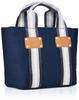 Porta Fortuna Tote Bag with Tape Handle, 4482, Navy