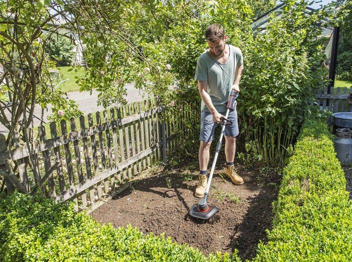 Motobineuse - AL-KO - TL 1820 - 18 V - Sans Fil - Léger - Compatible Bosch Home & Garden