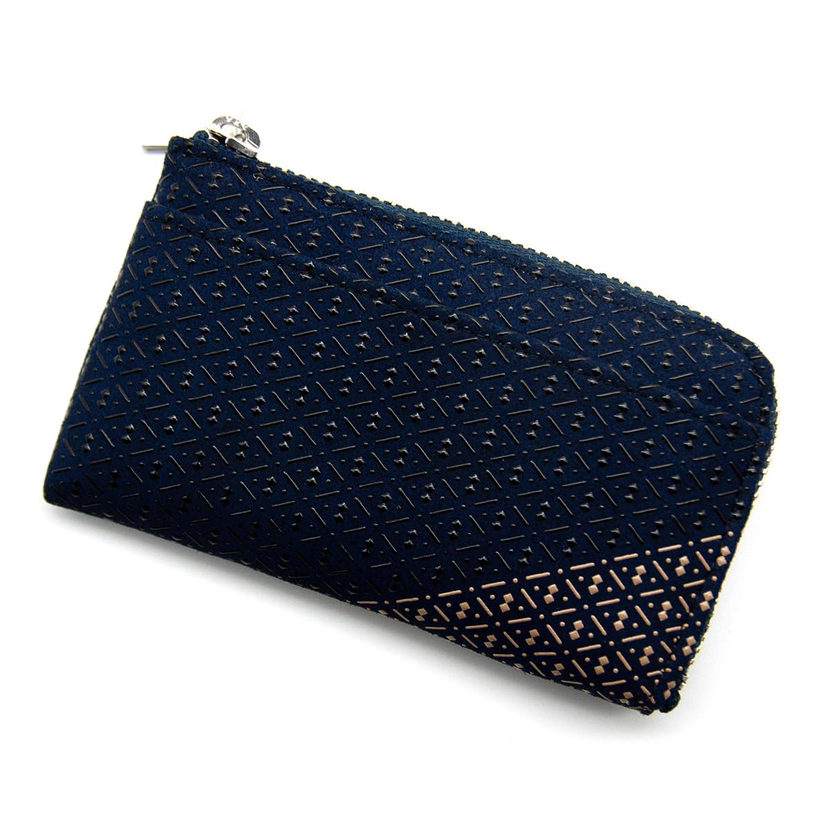

Indenya Inden Coin Purse Iori Ihori Gourd Traditional Craft Koshu Inden Deerskin Lacquer Original Brand [Indenya] (No.8213) Темно-синій