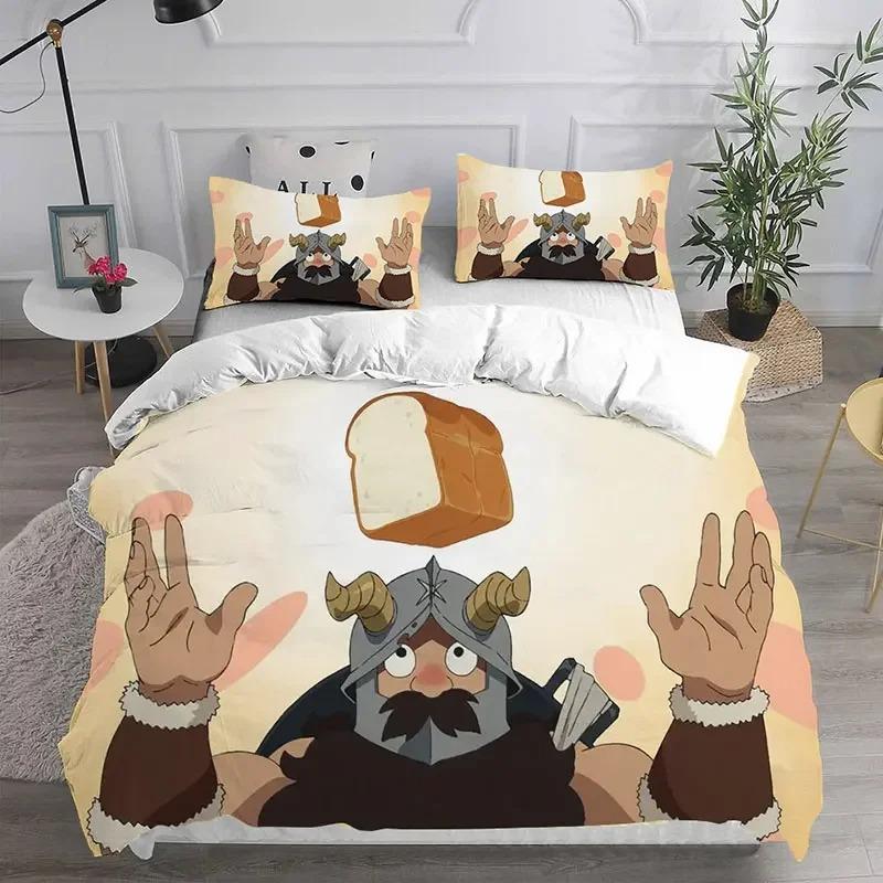 3D Cartoon Delicious In Dungeon Bedding Sets Comforter Quilt Bed Cover Duvetcover Pillow Case Sets Bedroom Decoration
