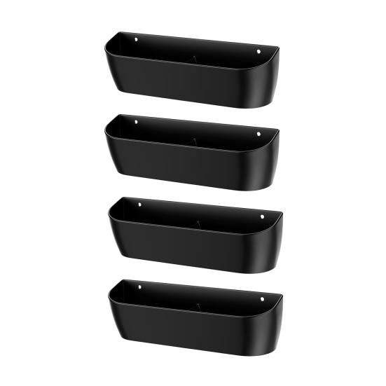 4/6Pcs Wall-mounted Shoe Storage Rack Adhesive Drilling Mount Space Saving Heavy Duty Camping RV Door Sports Shoes Hanger Organizer Holder