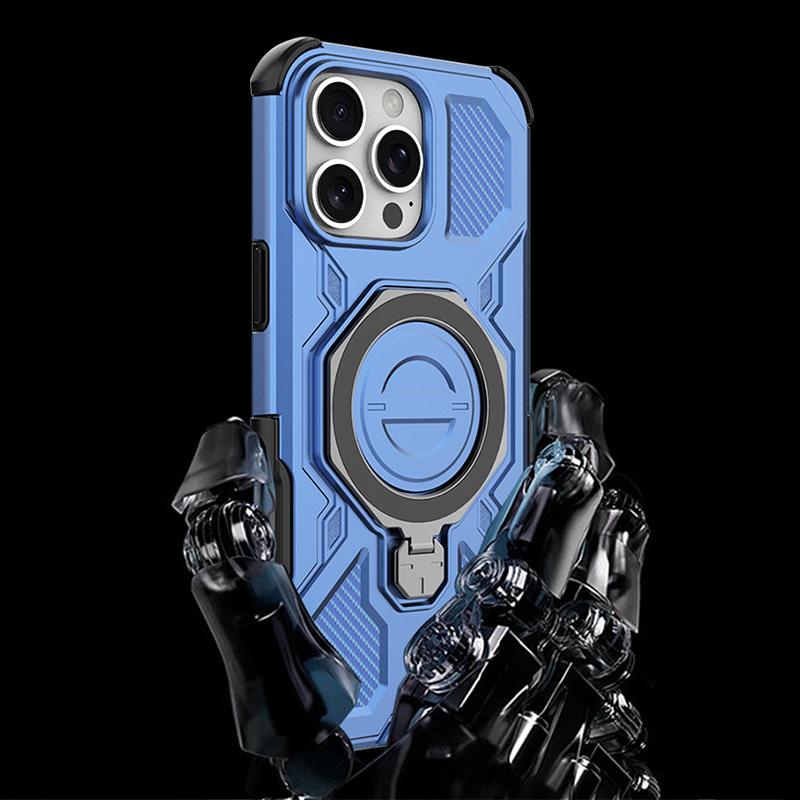 Magnetic Armor Case For iphone 17e Cases For iphone 17e 16e Air iphone 16 17 Pro Max Cover Magsafe Wireless Charging Phone Cover
