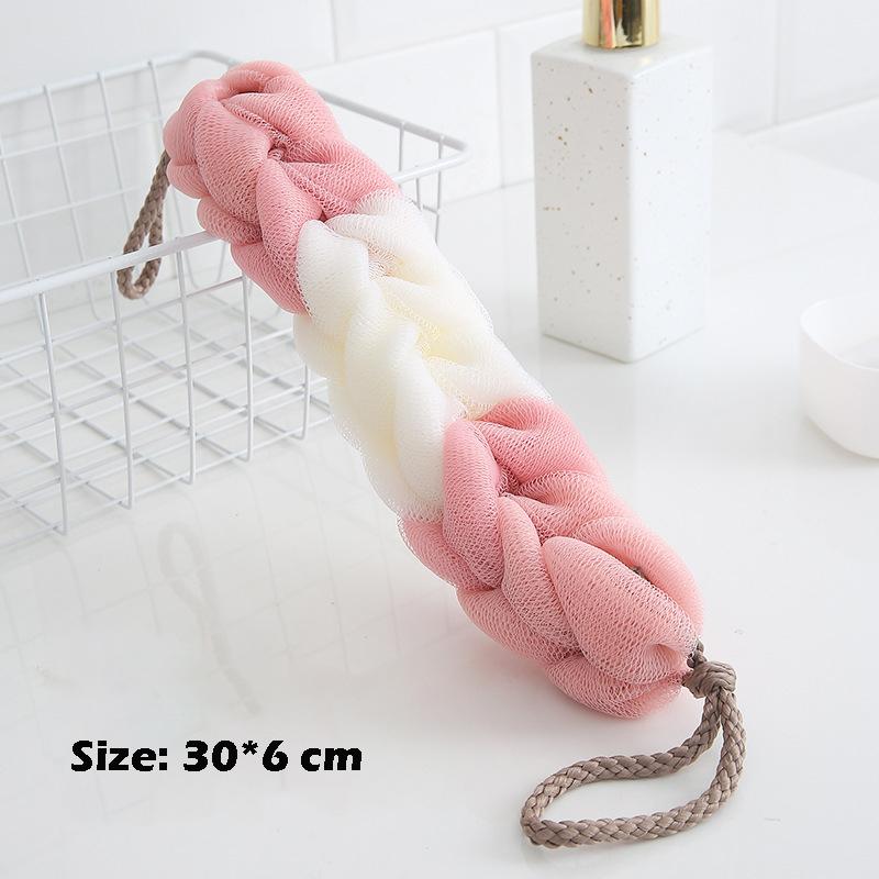 Bubble Bath Scrubber Towel for Back Scrubbing Large Size for Men and Women High-Quality, Non-Shedding Dual-Purpose Bathing Tool