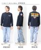 AVIREX TOP GUN Long Sleeve T-Shirt 783-3930017 (Size M, 120 Navy)