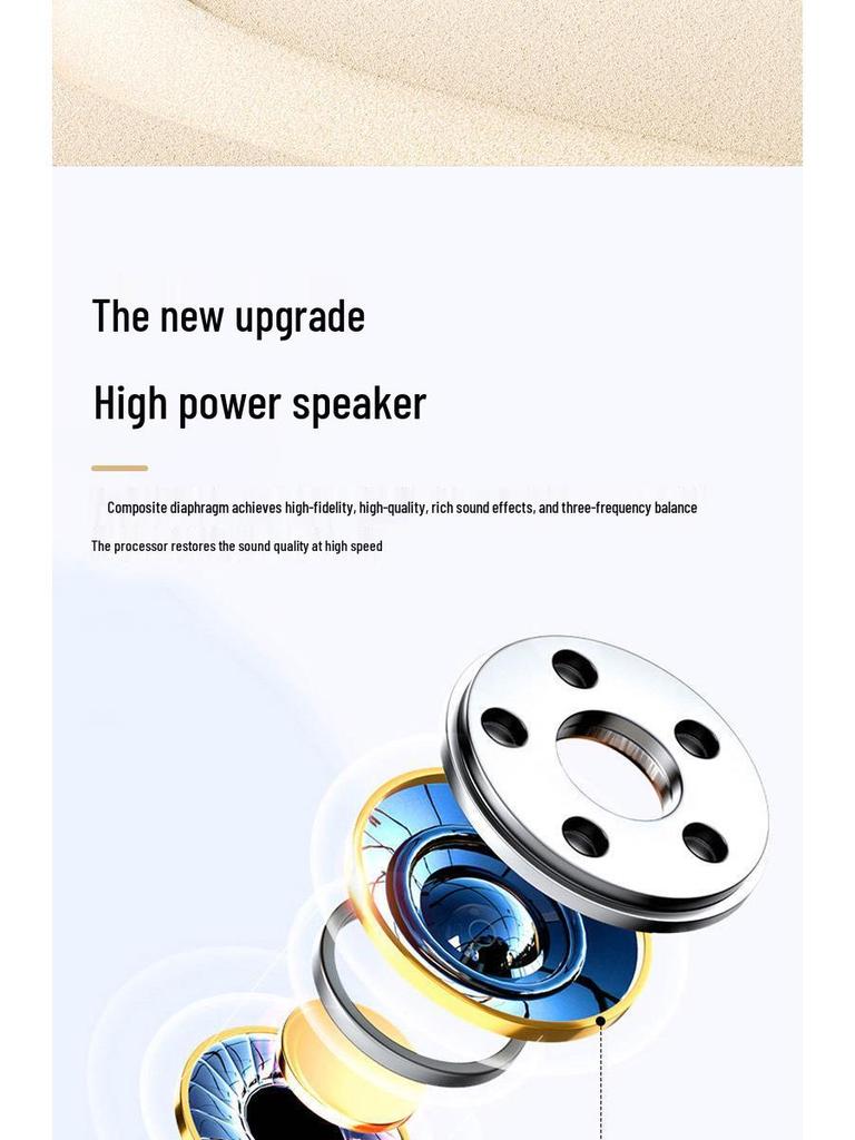 SK19 Ultra-Small Noise-Cancelling Bluetooth Sleep Earbuds
