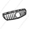 Front Bumper Grille For Mercedes A Class W176 A180 A200 A220 A250 A45 2013-2015 Car Racing Grills GT Style ABS Black/Silver