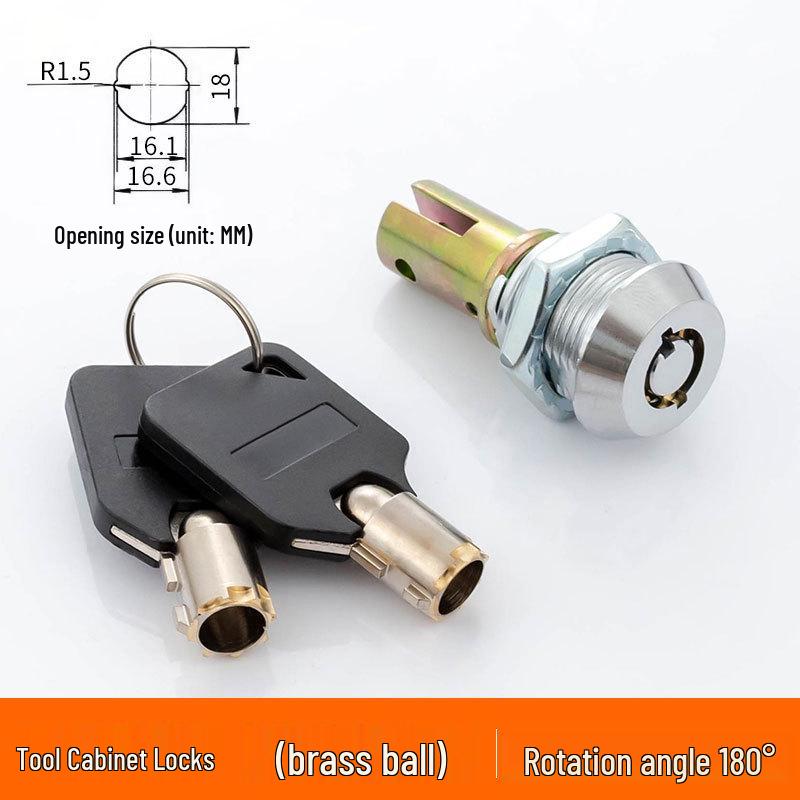 WT9902 Multi-Purpose Lock: File Cabinet, Drawer, Toolbox, Mailbox, Metal Cabinet