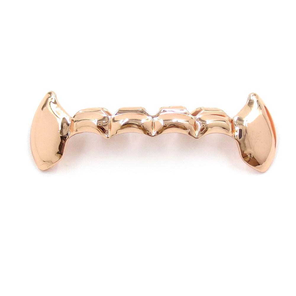 Gold Fangs Hip Hop Grillz - Trendy Personality False Teeth