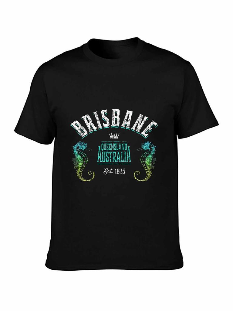 Brisbane Australia TShirt Queensland vintage graphic