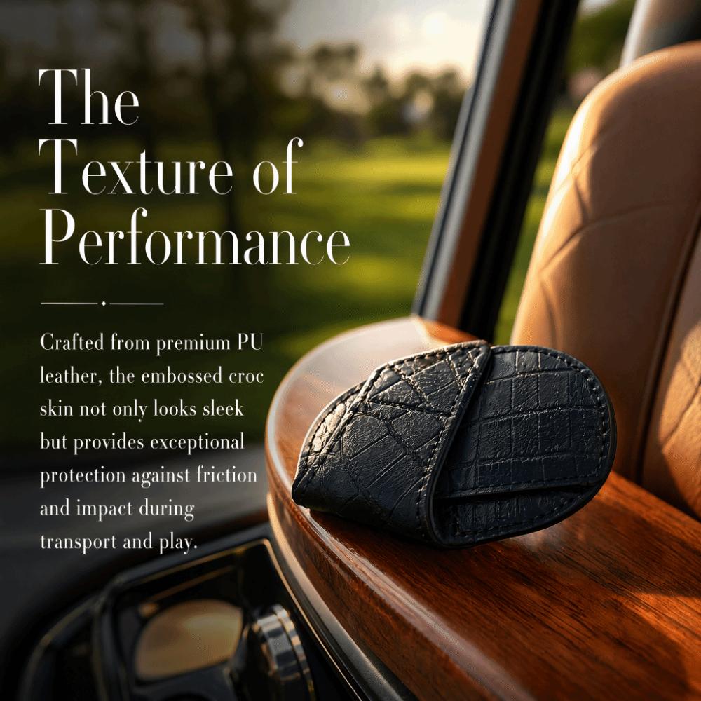 5pcs/7pcs Stitched Edges Golf Iron Covers Open Ended Golf Club Head Covers  Golf Course
