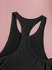 Women's I-shaped Sports Vest Short Sleeve Sleeveless Loose Running Yoga Fitness Clothes T-shirt