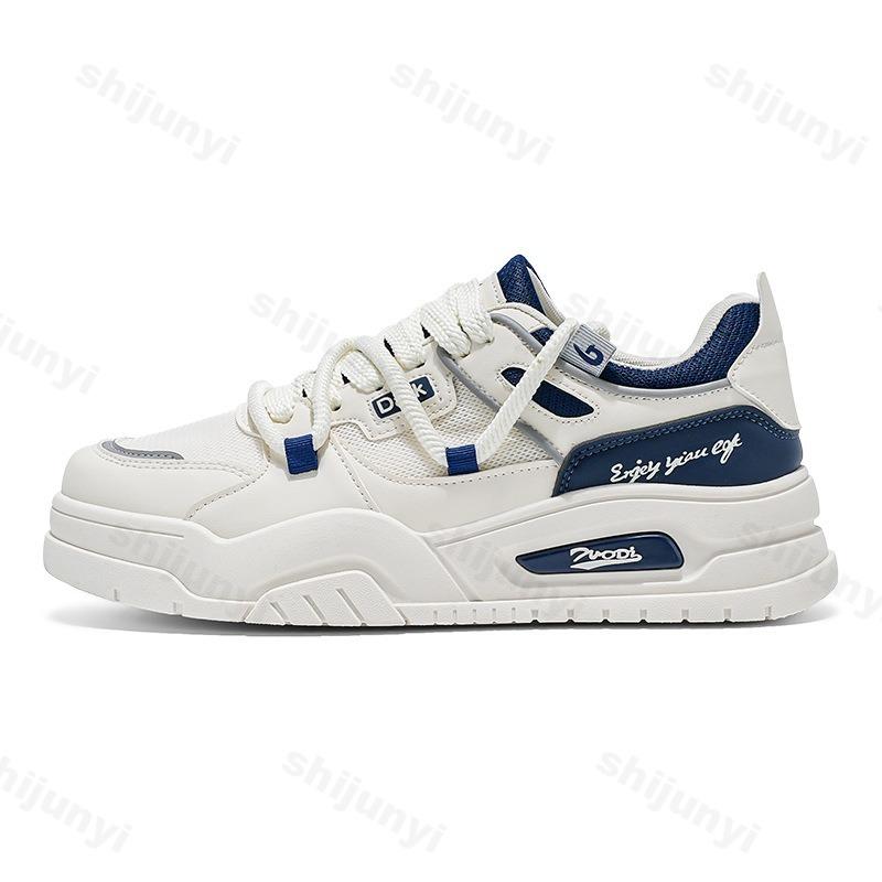 Fashion Casual Flat Shoes Men's 2025 Spring New Low Top Mesh Breathable Sports Shoes Fashion Trend Comfortable Lace-up Chunky sneakers