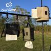 Multifunctional Outdoor Tissue Storage Bag with Light Pole Hanging Feature