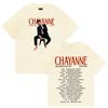 Rapper Chayanne Bailemos Otra Vez Tour 2026 Album T Shirt Men Hip Hop Gothic Punk Tshirts 90s Vintage Oversized Cotton Tshirts