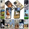 Soft Cover for Huawei P30 P20 Mate 10 20 Lite Pro Y8S Y9A Y9 Prime P Smart 2019 Coque Phone Case Running Wild Free Horse