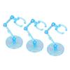 10PCS Action Figure Stand Plastic Translucent Doll Model Support Display Holder Base for 6 Inch Dolls Blue