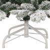 Artificial Christmas Tree Foldable Snow Flocked 180 cm