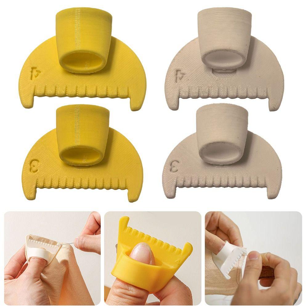 1/2Pcs Quilting Sewing Needle Gauge Measuring Tool Stitching Guide Tool  Sewing Stencil Accessories